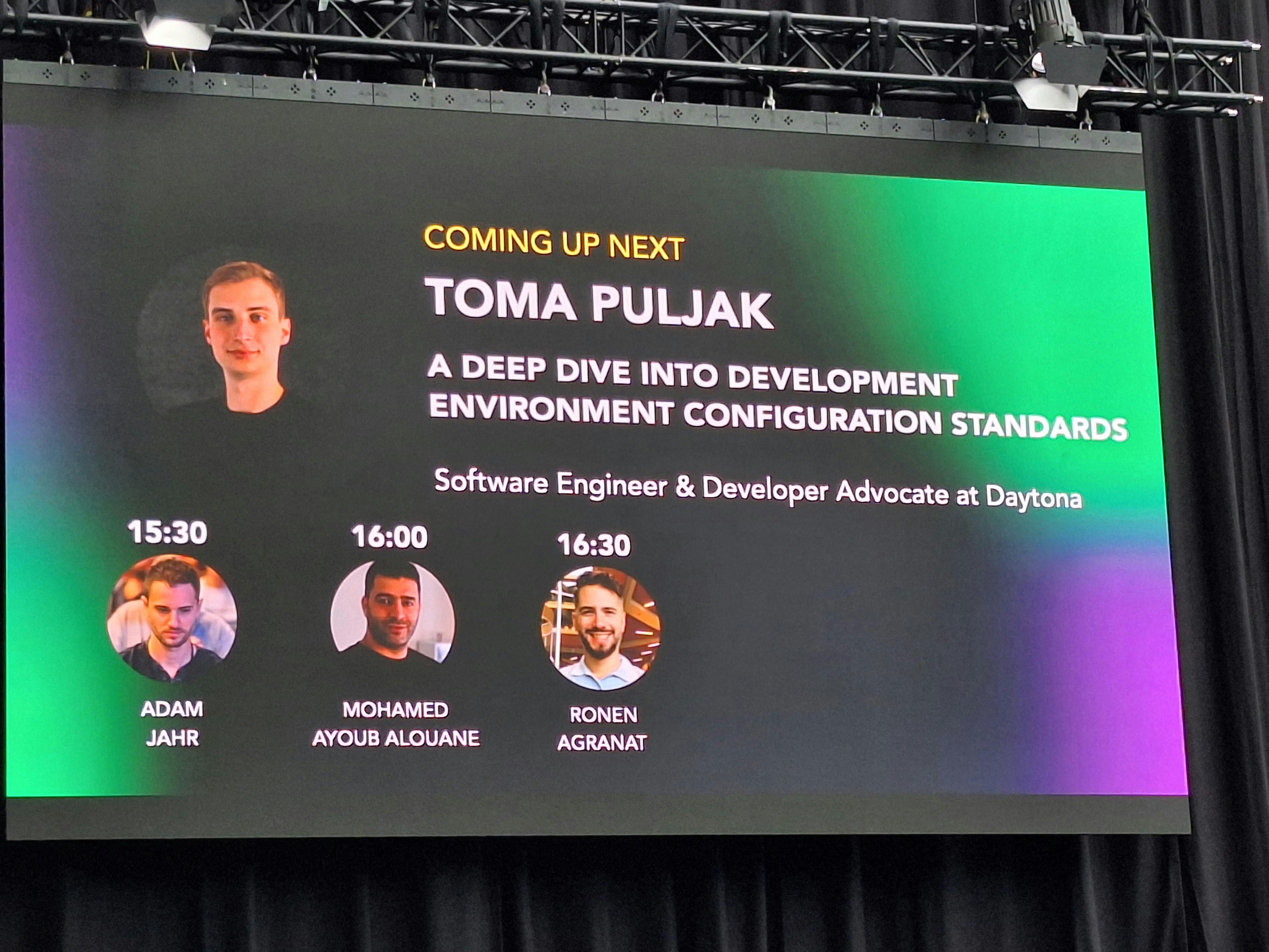 Toma Puljak - Deep dive into Dev Env Config Standards