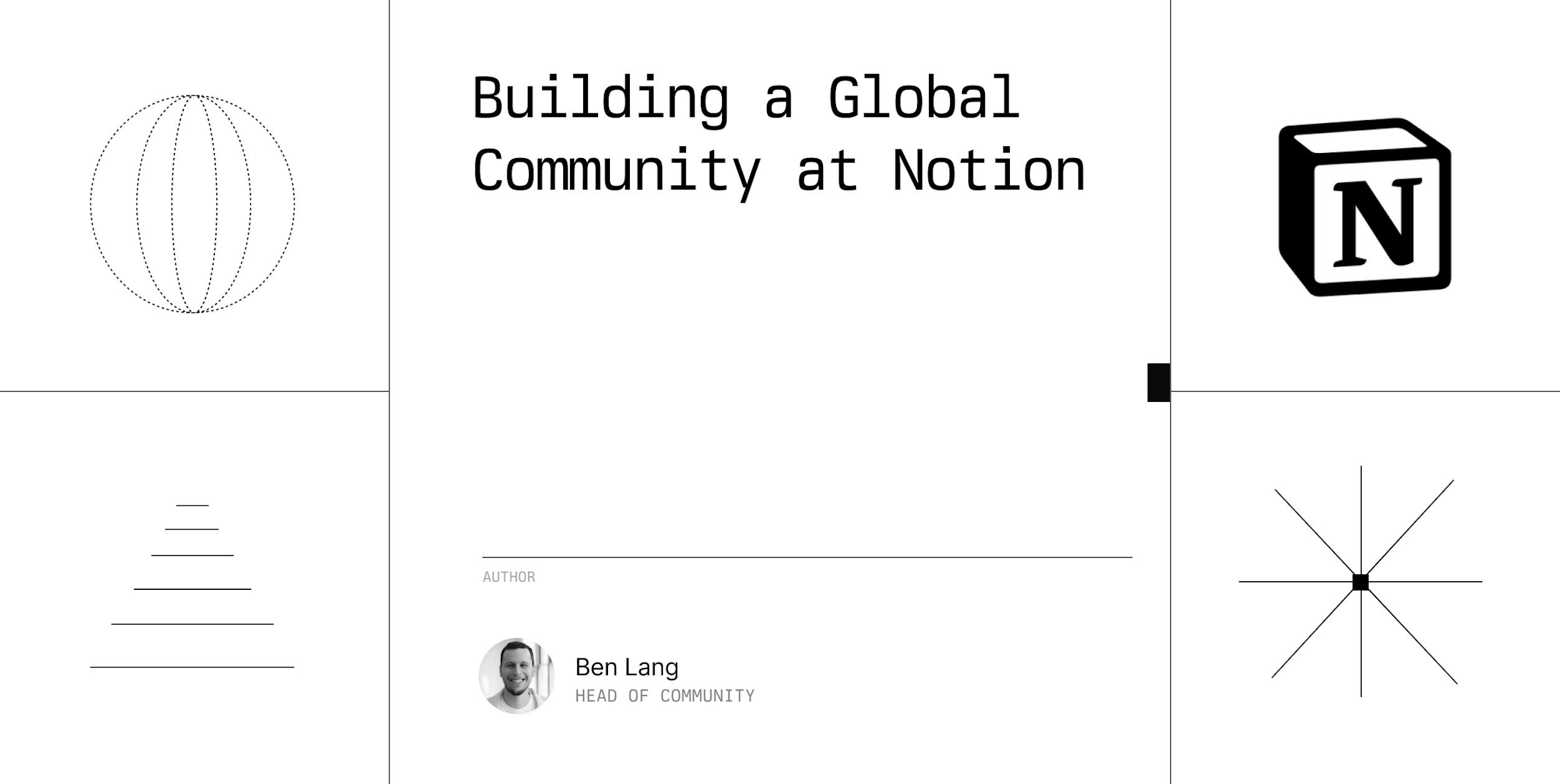 Building a Global Community at Notion