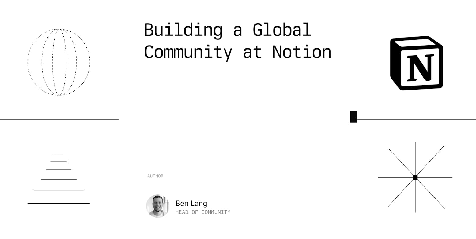 Building a Global Community at Notion