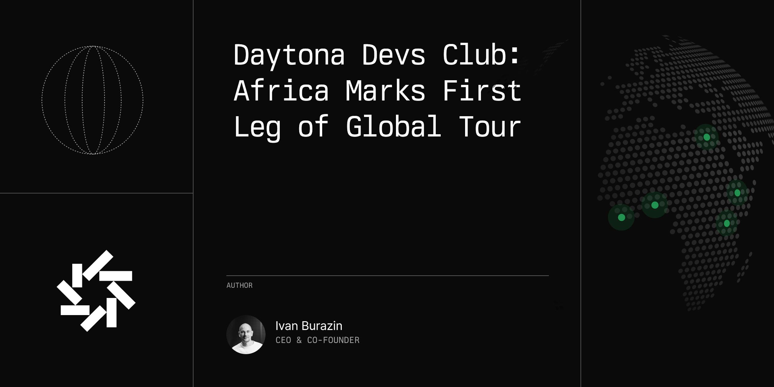 Daytona Devs Club: Africa Marks First Leg of Global Tour