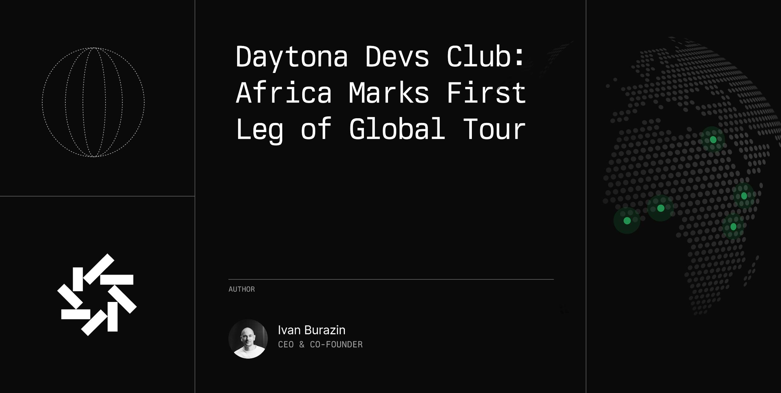 Daytona Dev Club: Global Tour Returns to Africa