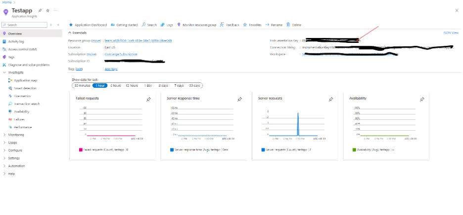 Setting Up AppInsights