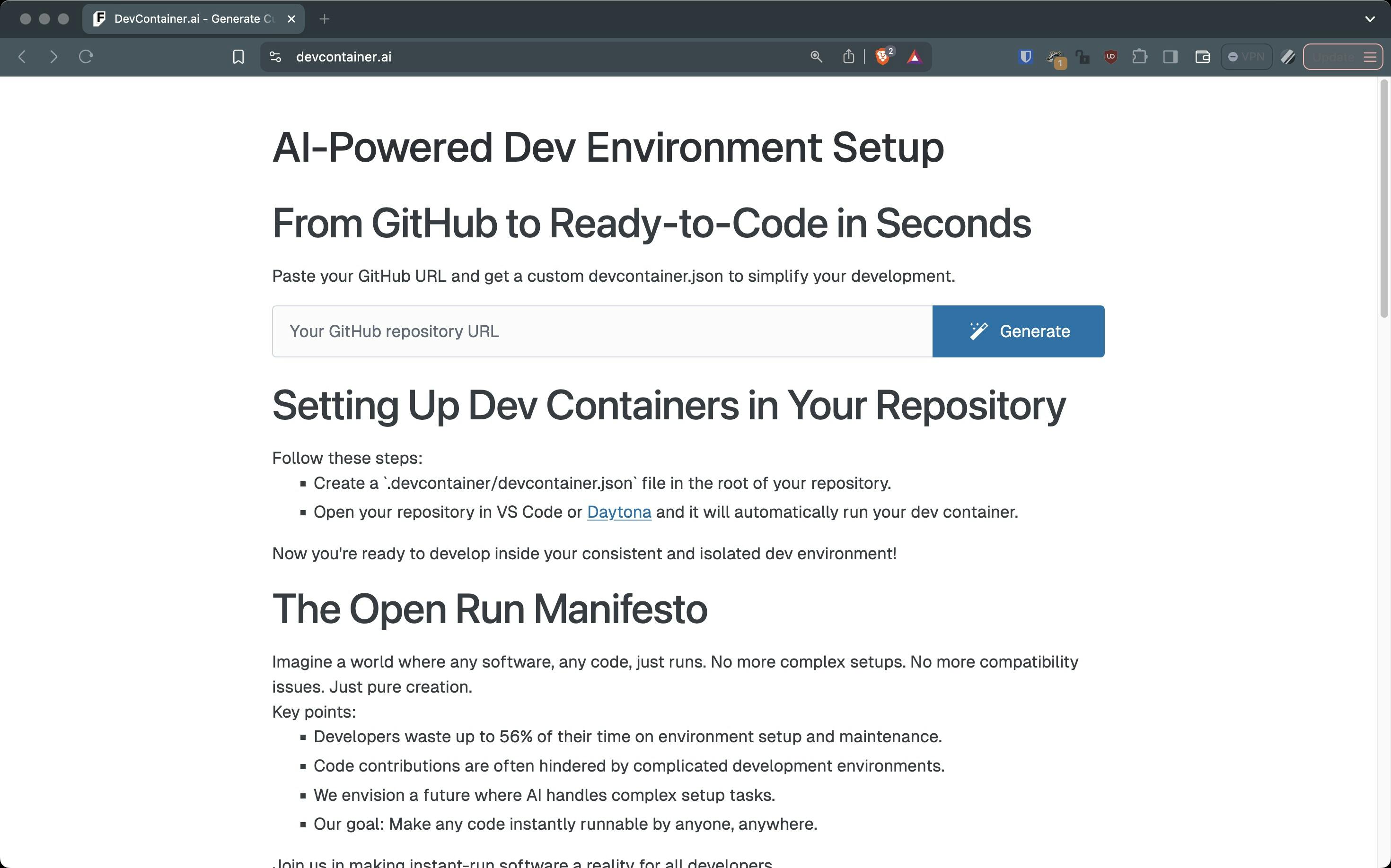 devcontainer.ai