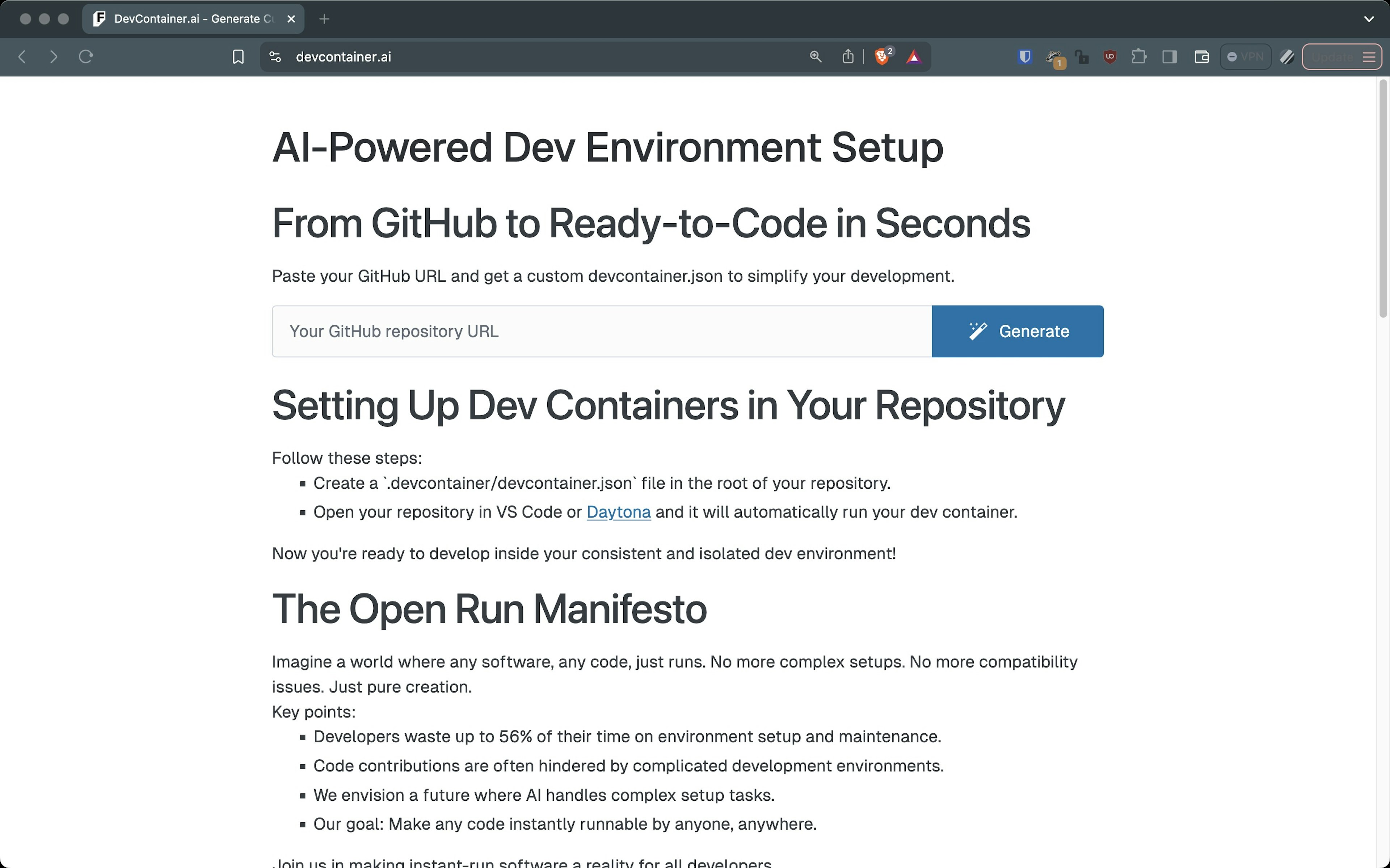 devcontainer.ai