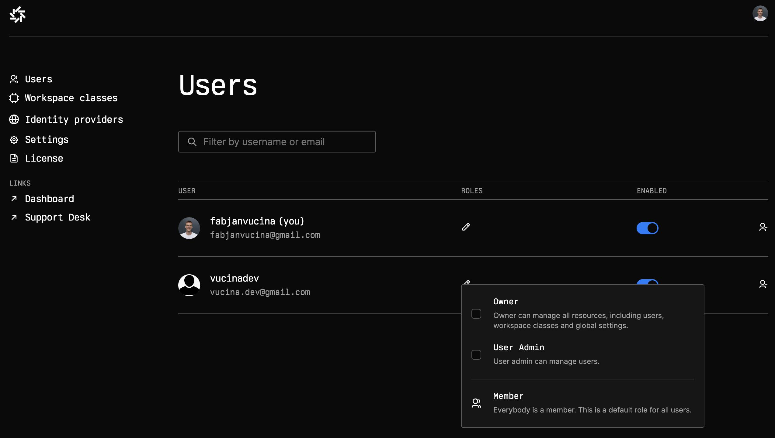 RBAC in Daytona Enterprise