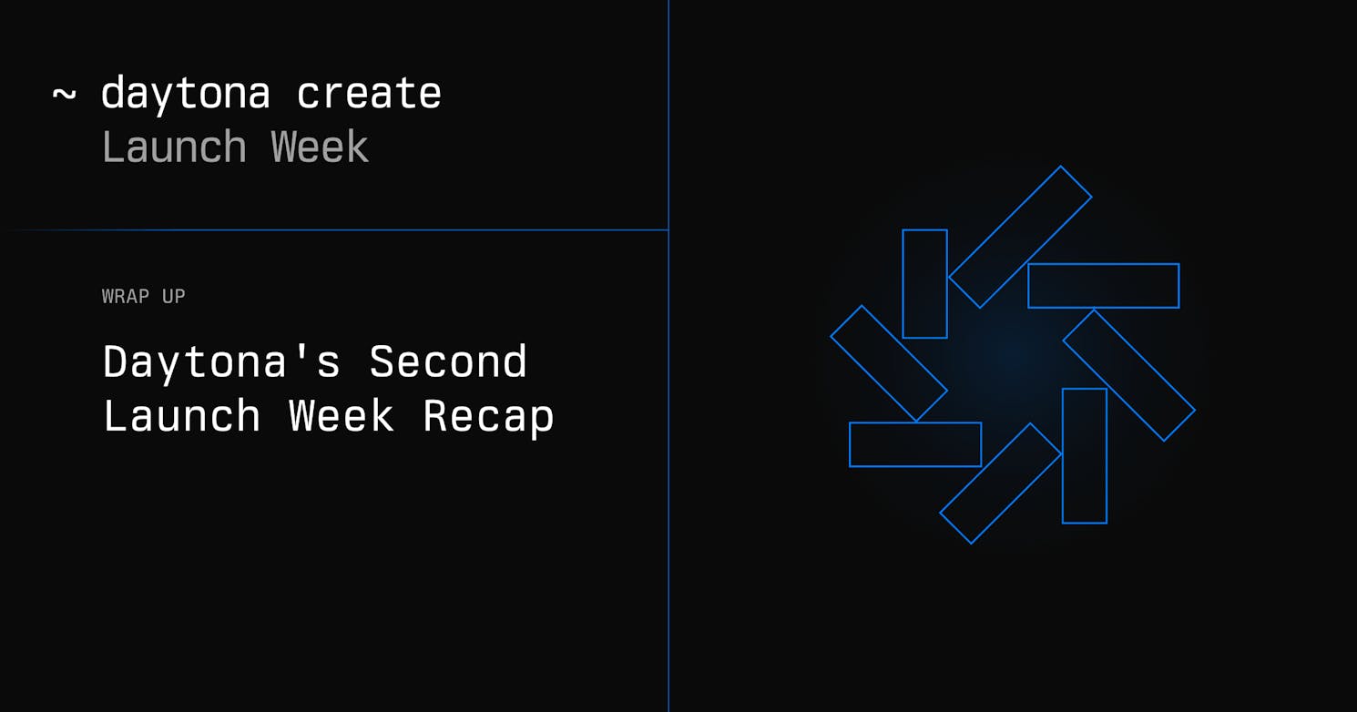 Daytona's Second Launch Week Recap