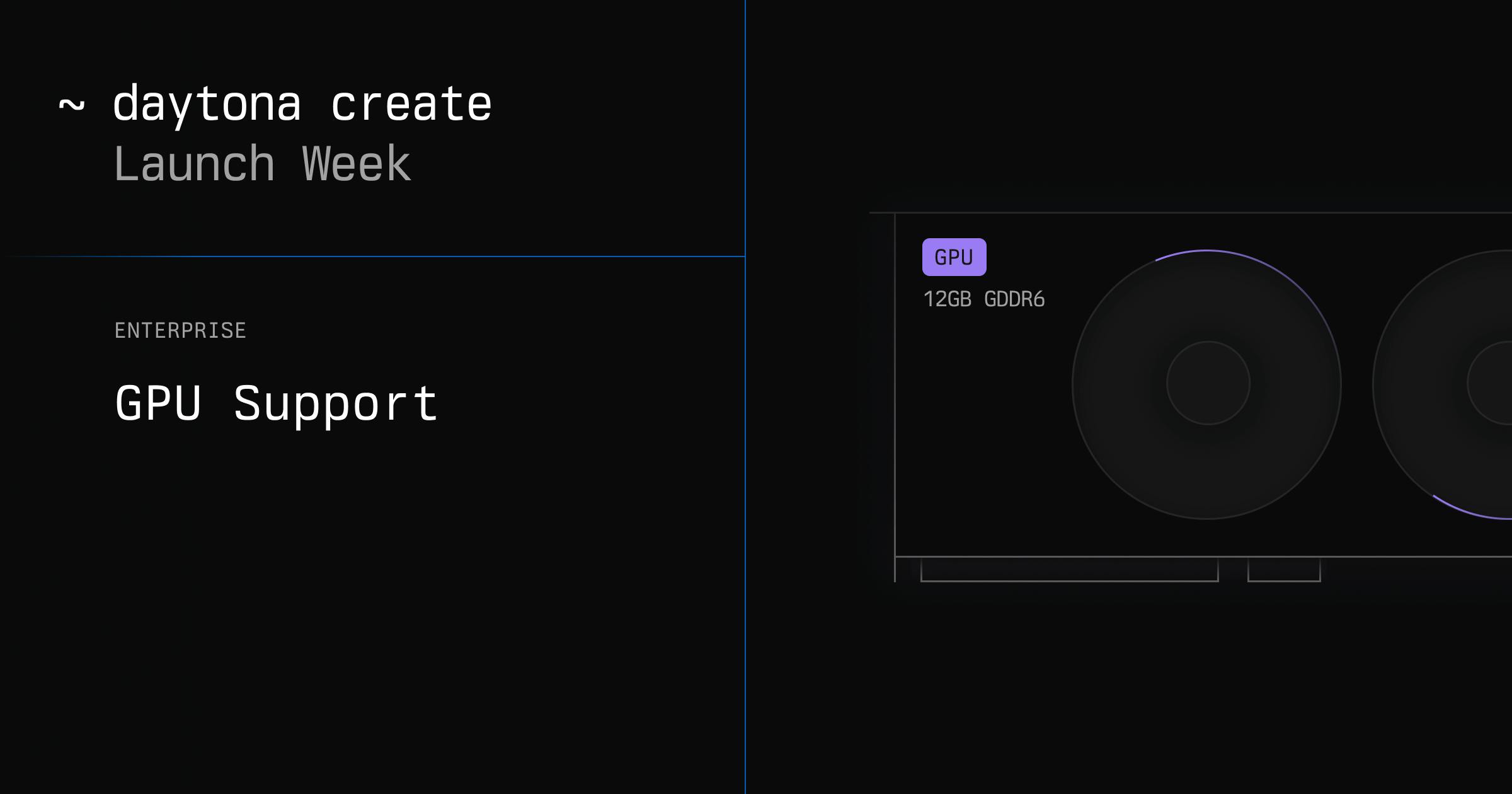 Daytona Enterprise Introduces GPU Support