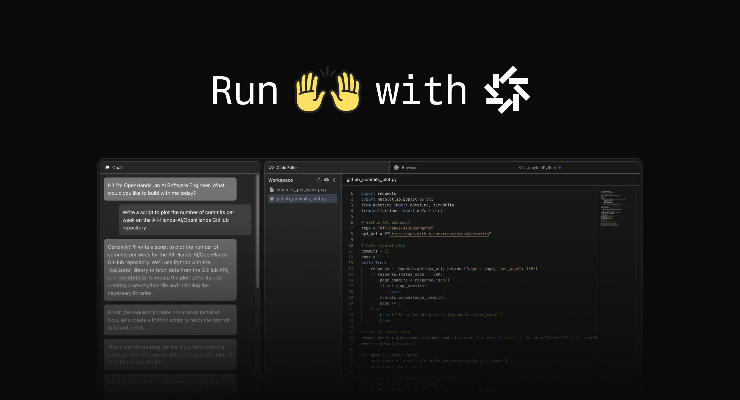 Run and try OpenHands on Daytona