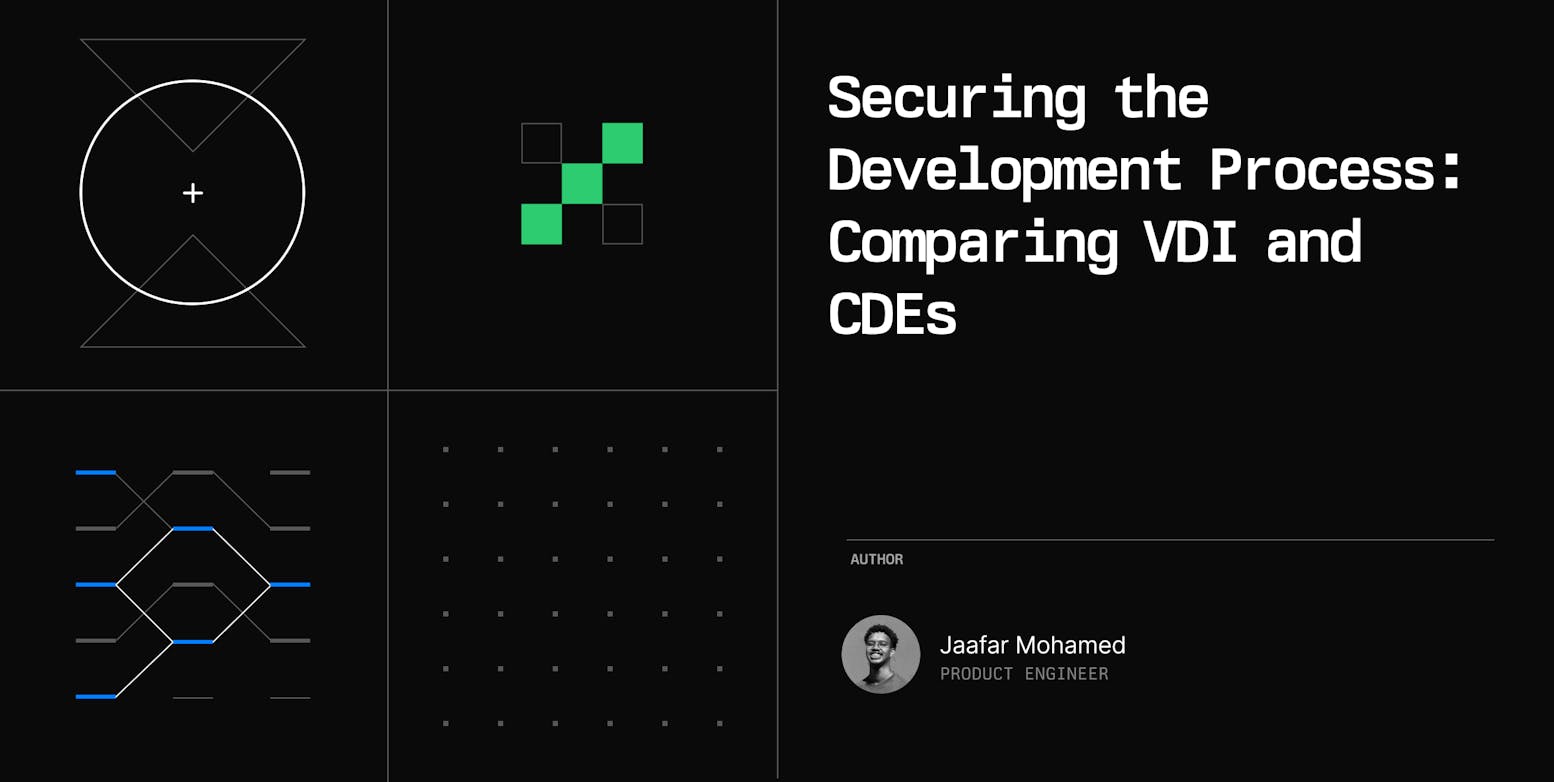 Securing the Development Process: Comparing VDI and CDEs