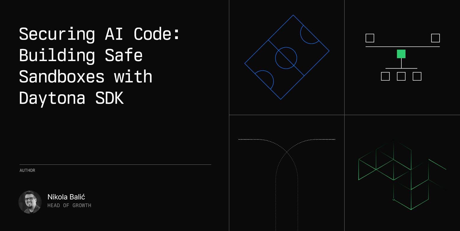 Securing AI Code: Building Safe Sandboxes with Daytona SDK