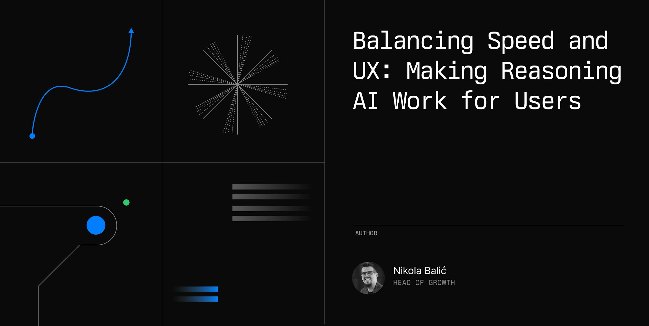 Balancing Speed and UX: Making Reasoning AI Work for Users