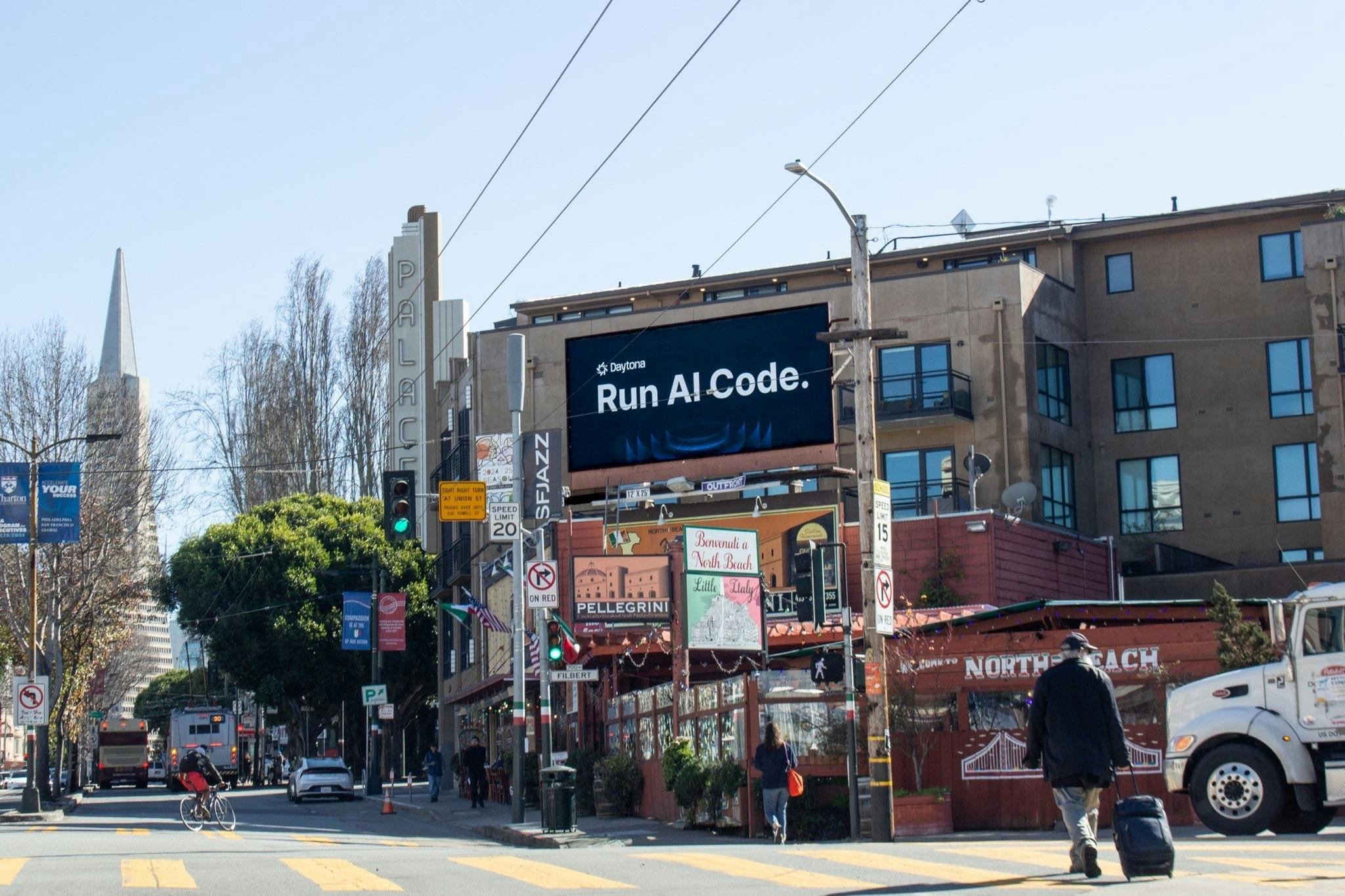 One of Daytona's bilboards in SF