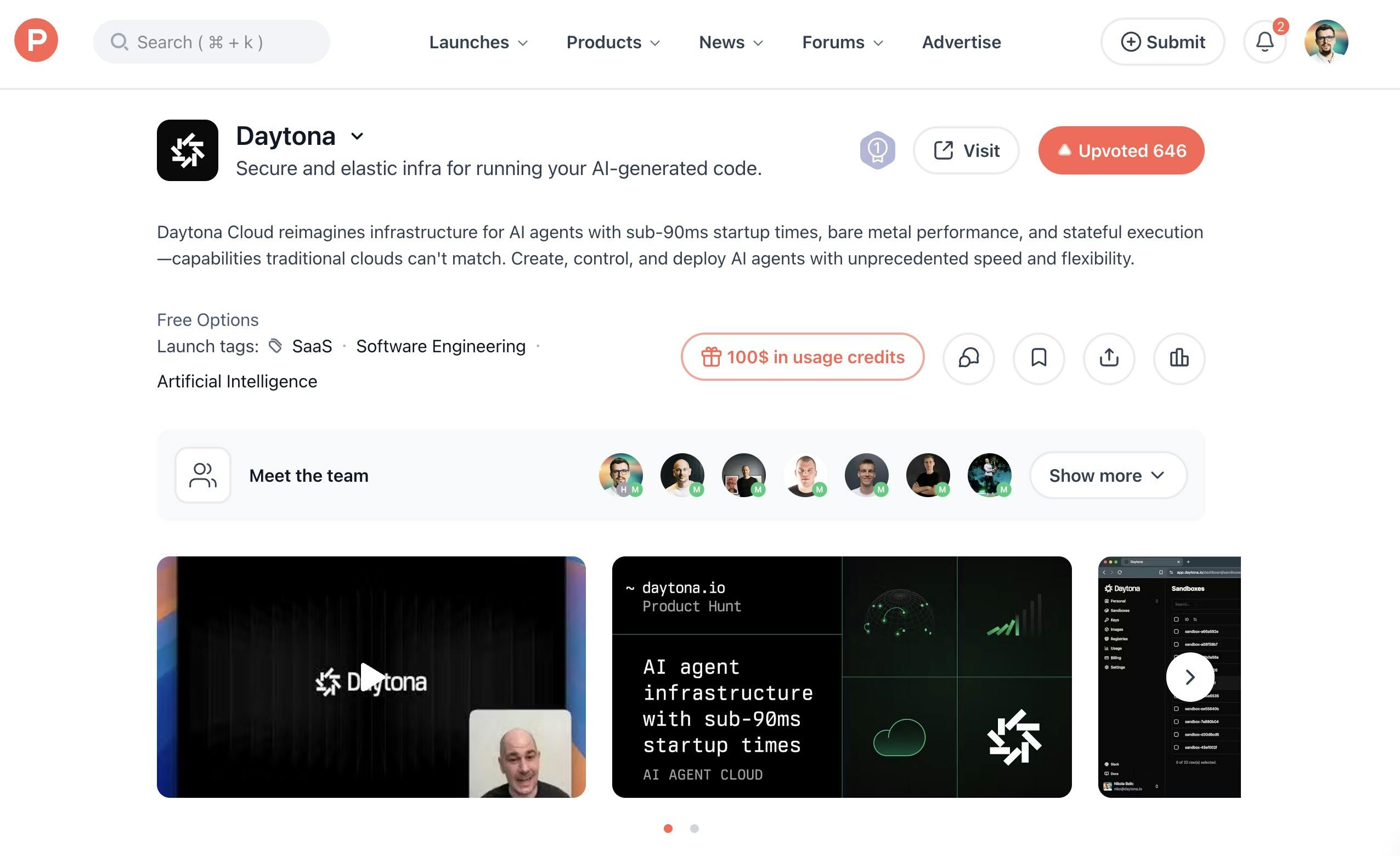 Number 1 on Product Hunt finally