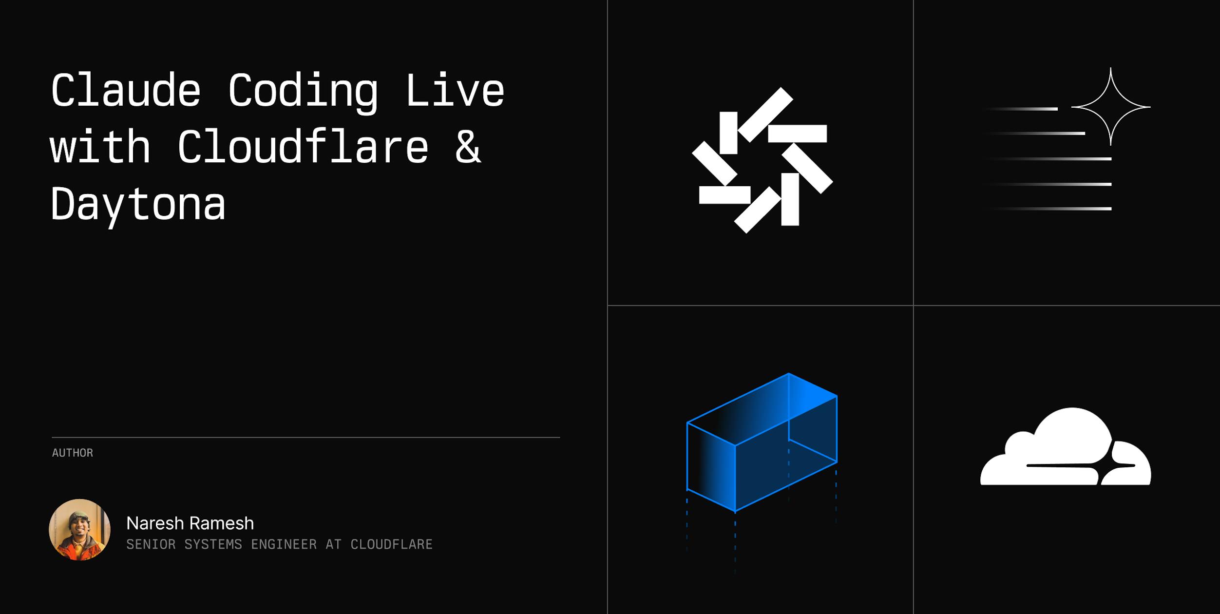 Claude Coding Live with Cloudflare & Daytona