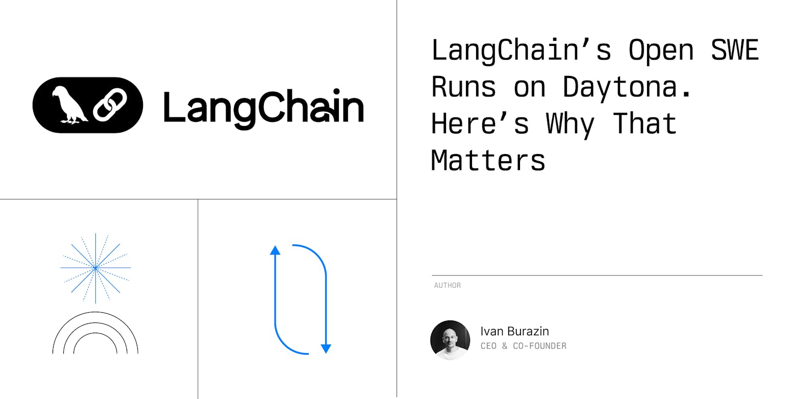LangChain’s Open SWE Runs on Daytona — Here’s Why