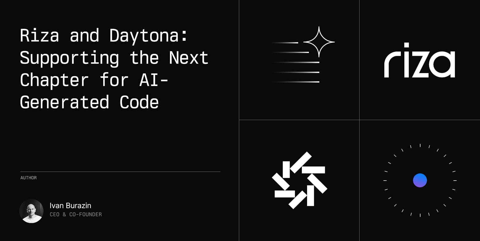Riza and Daytona Partner to Power AI-Generated Code