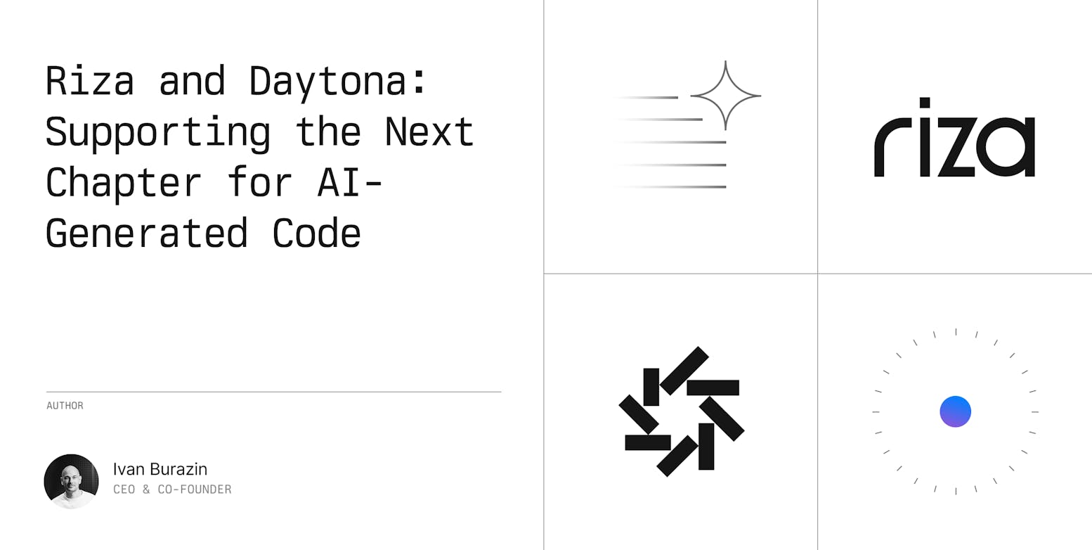 Riza and Daytona Partner to Power AI-Generated Code