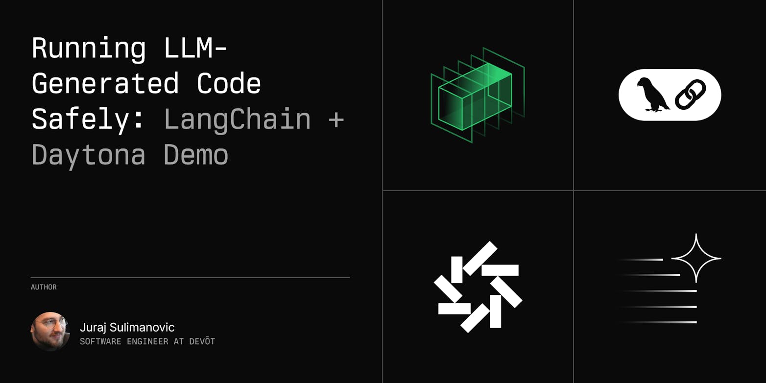 Running LLM-Generated Code Safely: LangChain + Daytona Demo