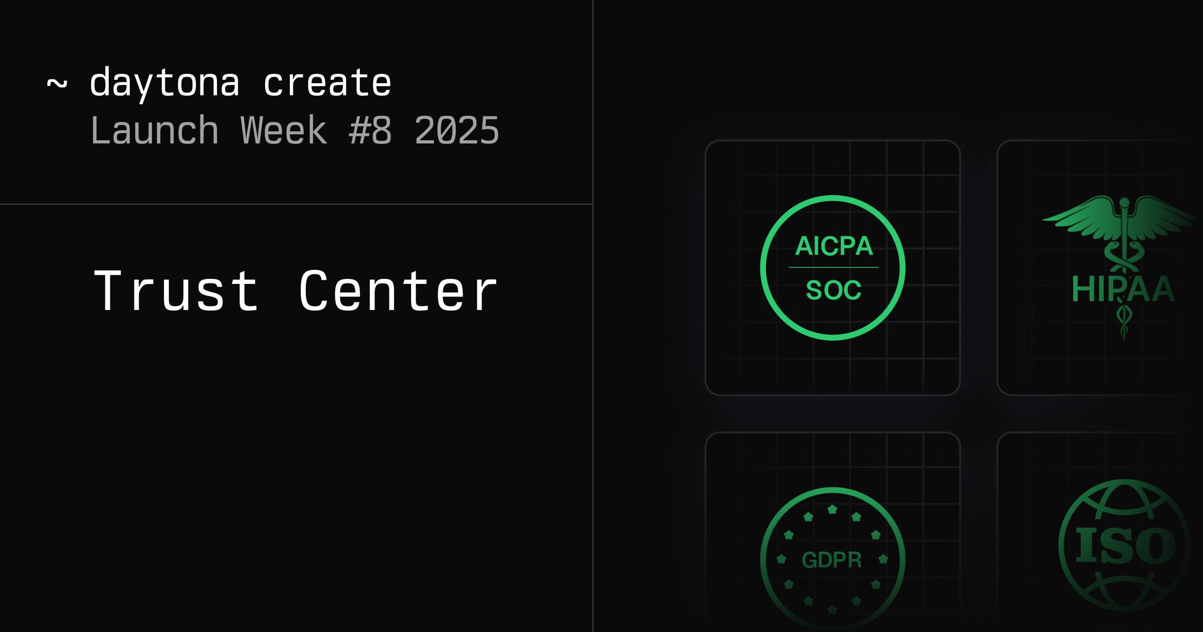 Trust Center Launched
