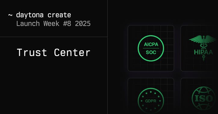 Trust Center Launched