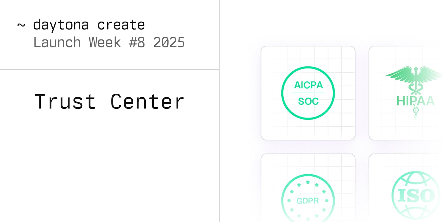 Trust Center Launched