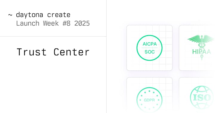 Trust Center Launched