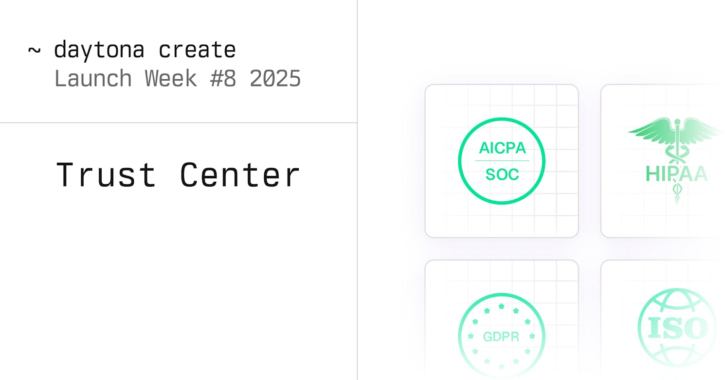 Trust Center Launched