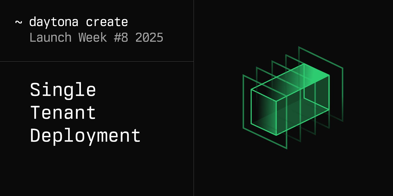 Single Tenant Deployment