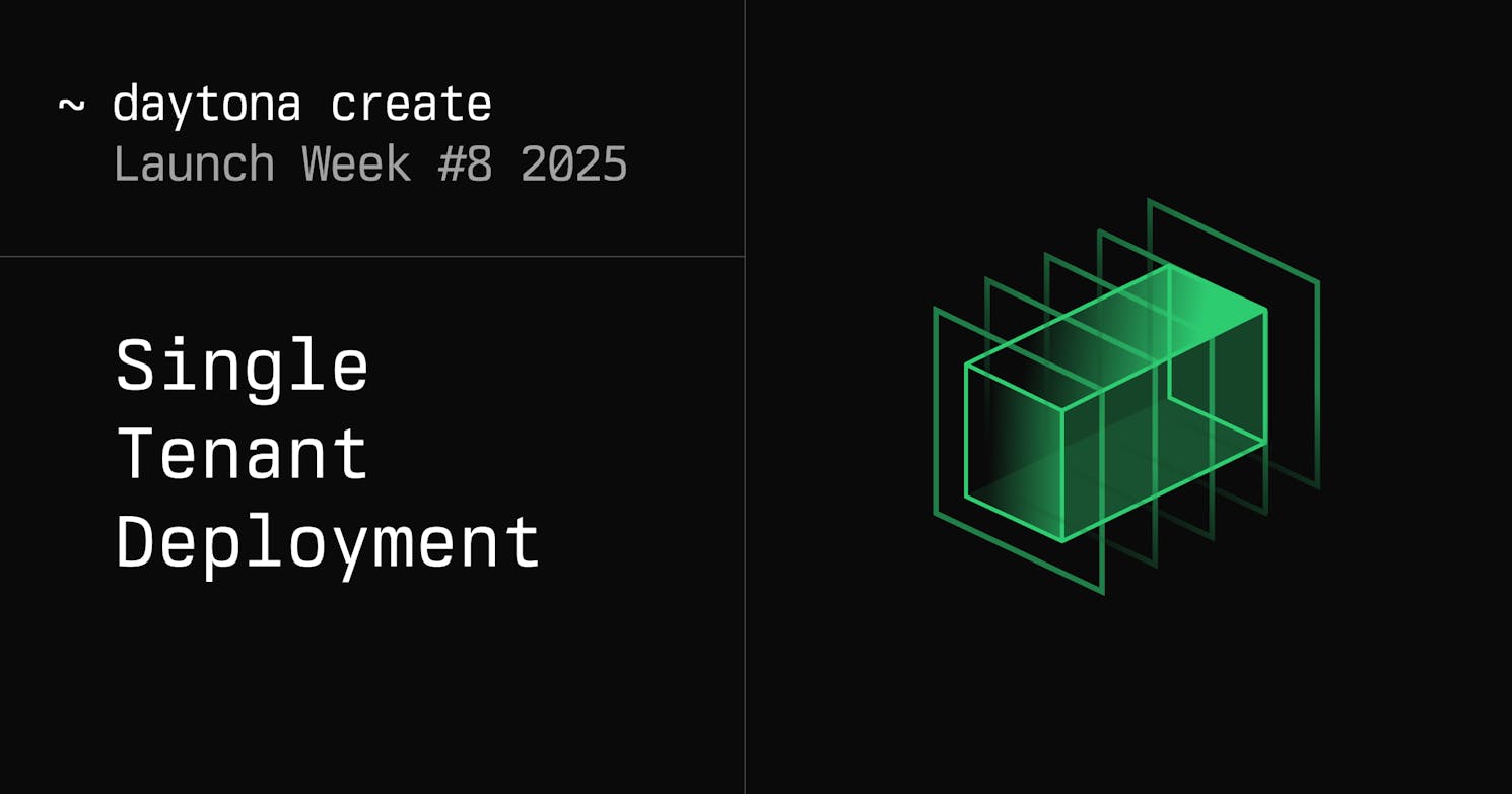 Single Tenant Deployment