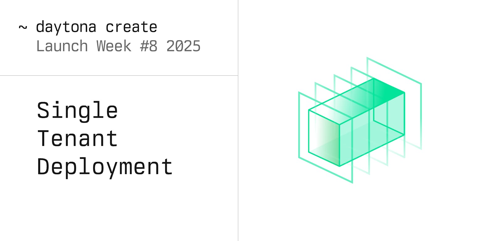 Single Tenant Deployment