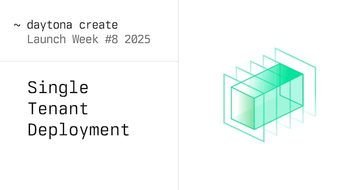 Single Tenant Deployment