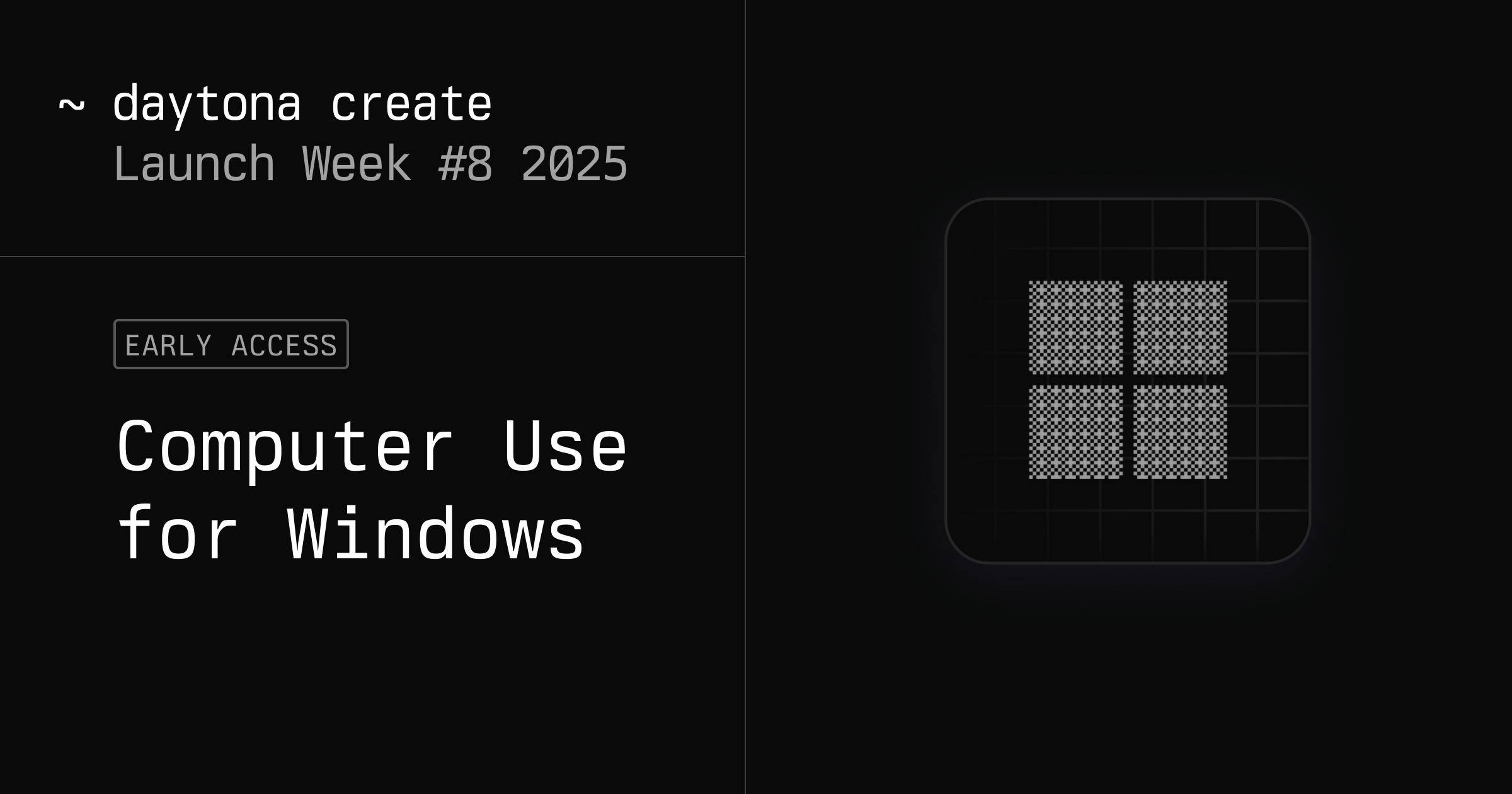Computer Use – Windows (Early Access)