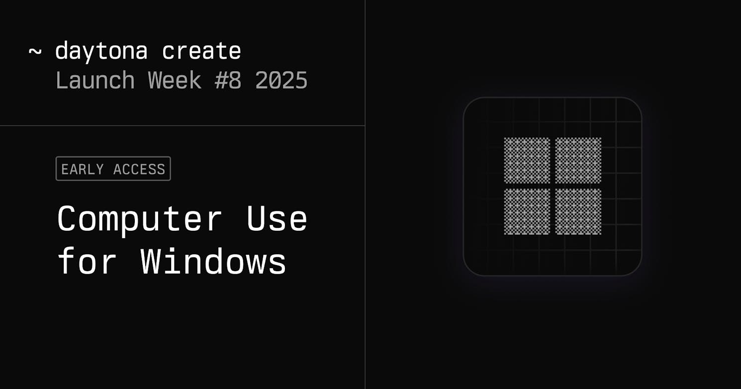 Computer Use – Windows (Early Access)
