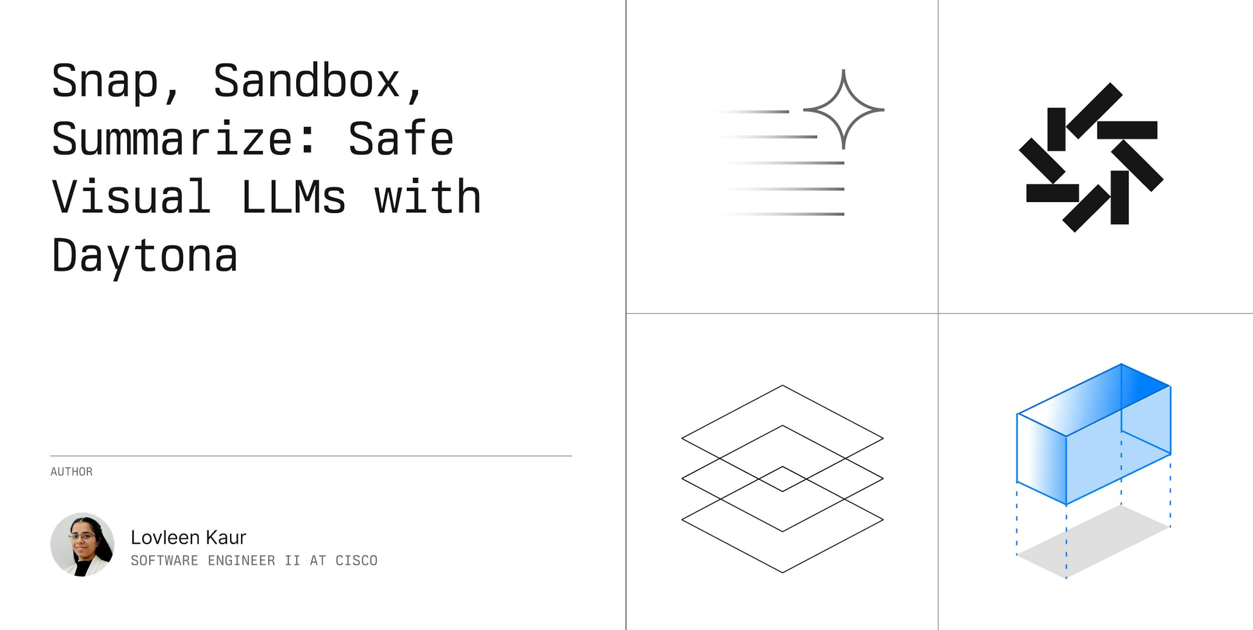 Snap, Sandbox, Summarize: Safe Visual LLMs with Daytona