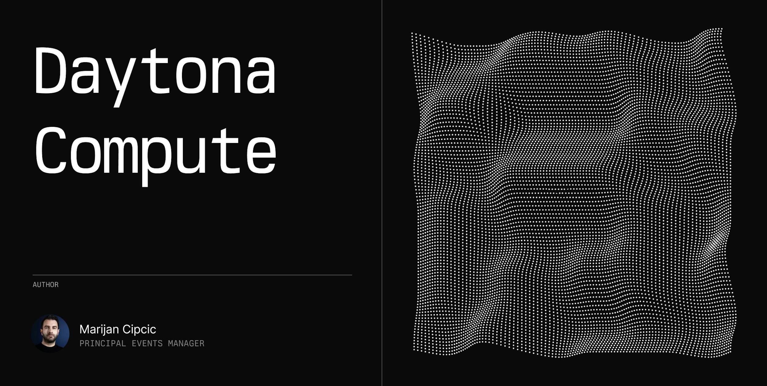 Daytona Compute 2026