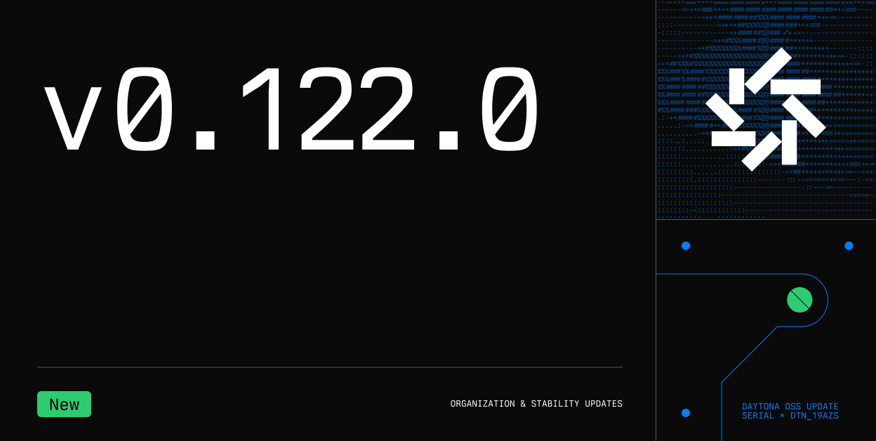 Organization & Stability Updates