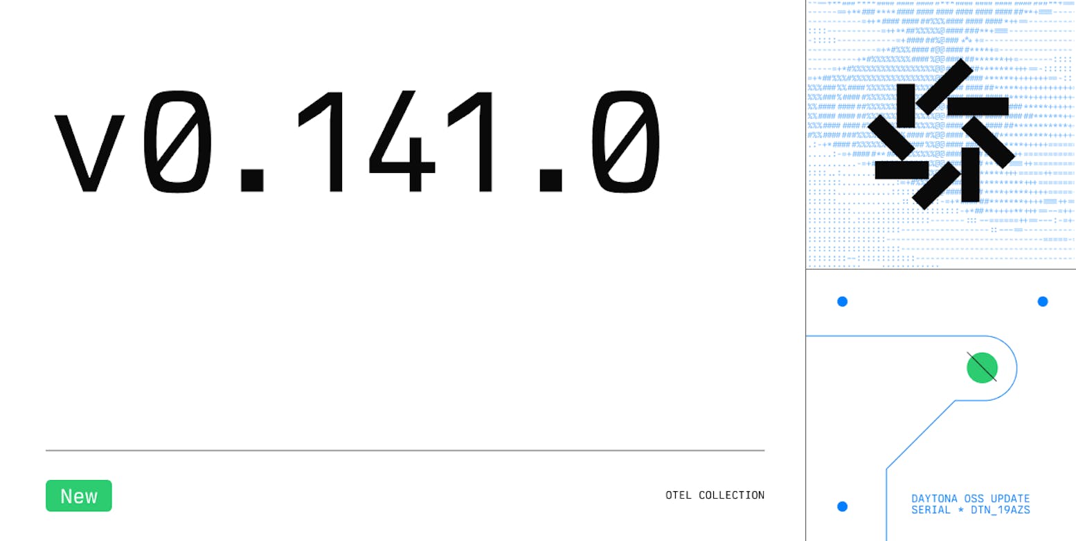 Daytona v0.141.0 changelog banner light