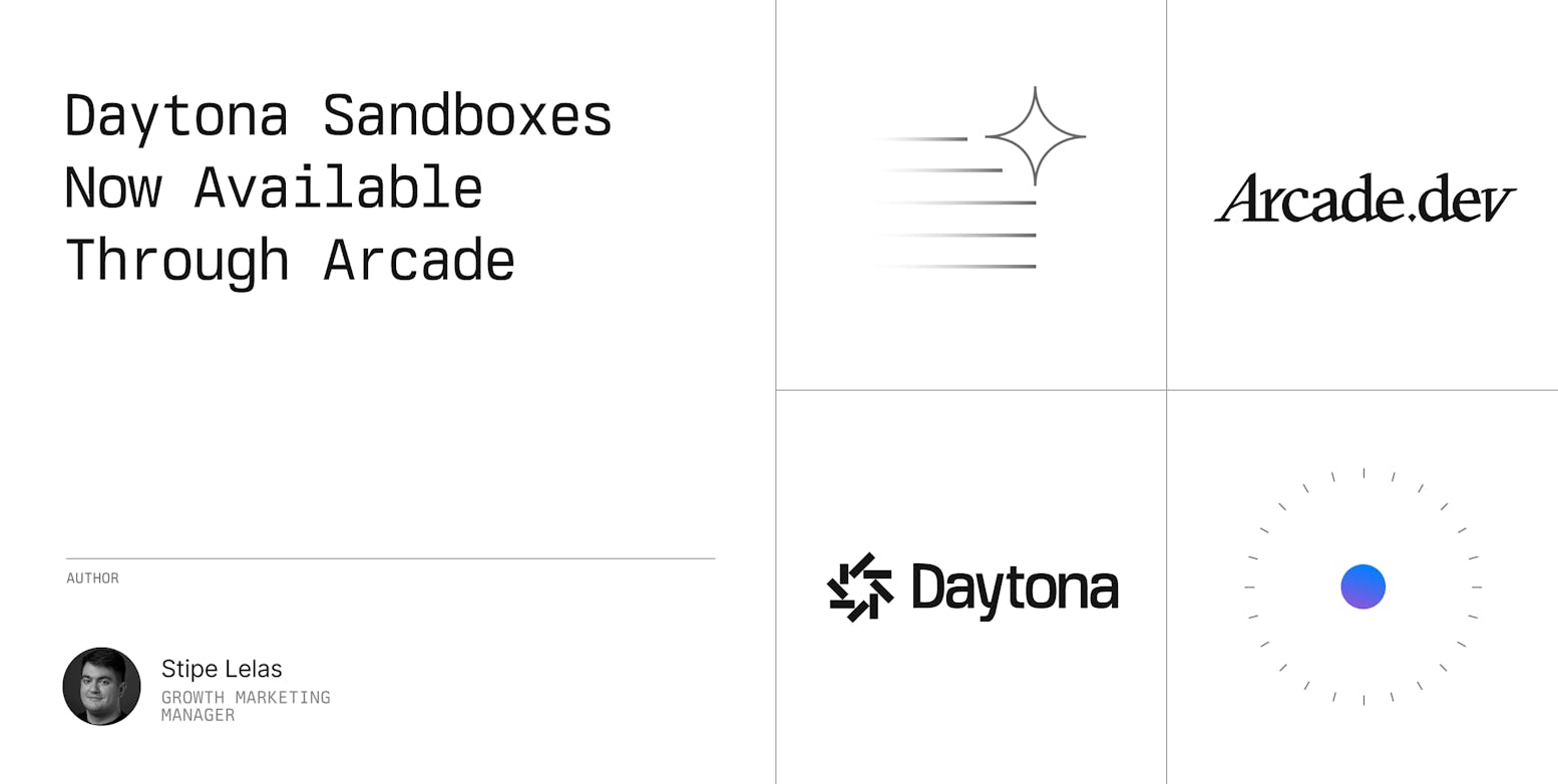 Daytona Sandboxes Now Available Through Arcade