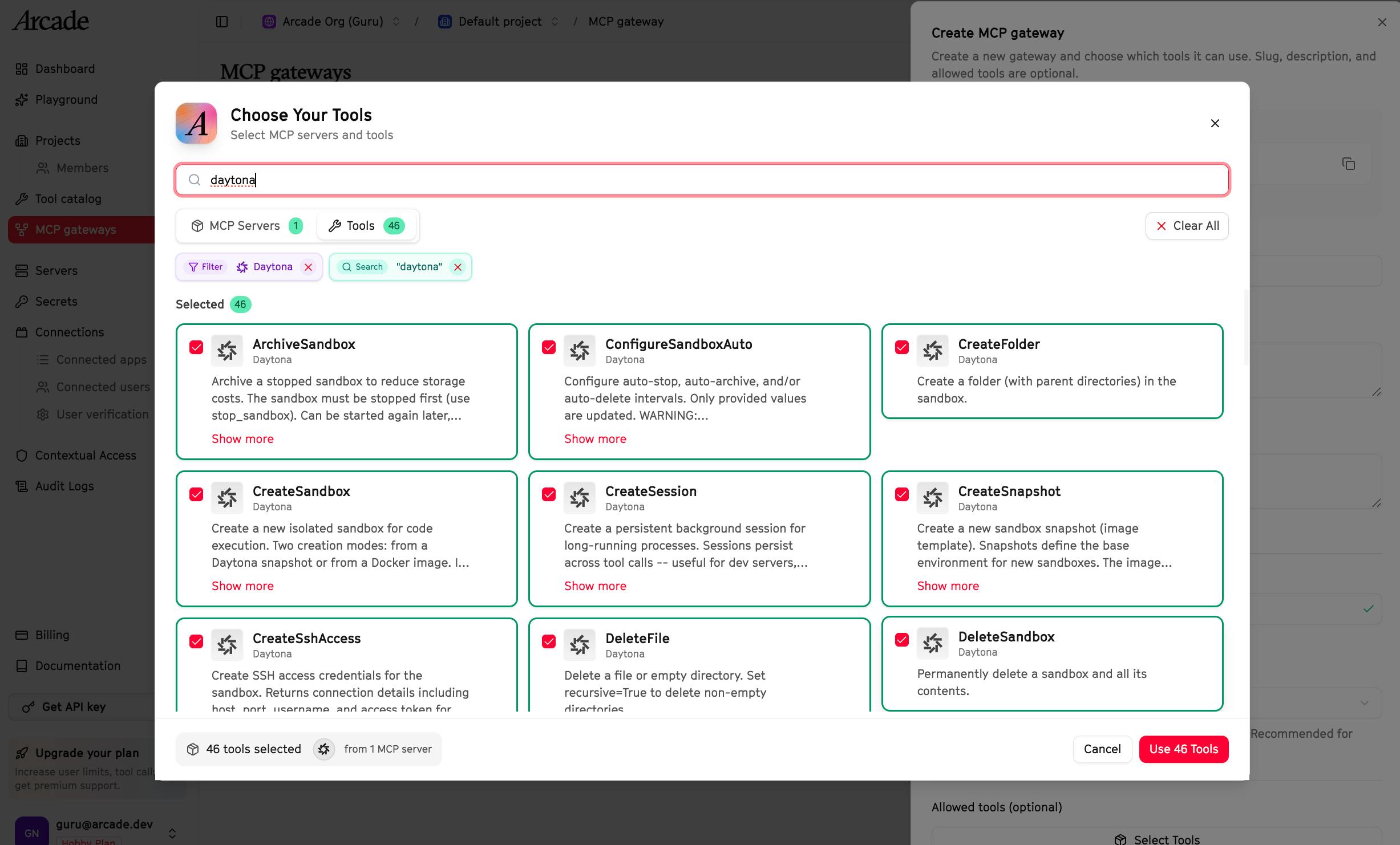 Daytona functionality showcased in Arcade