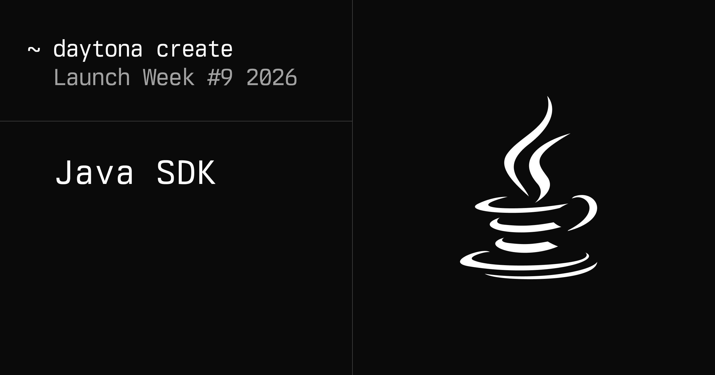 Java SDK