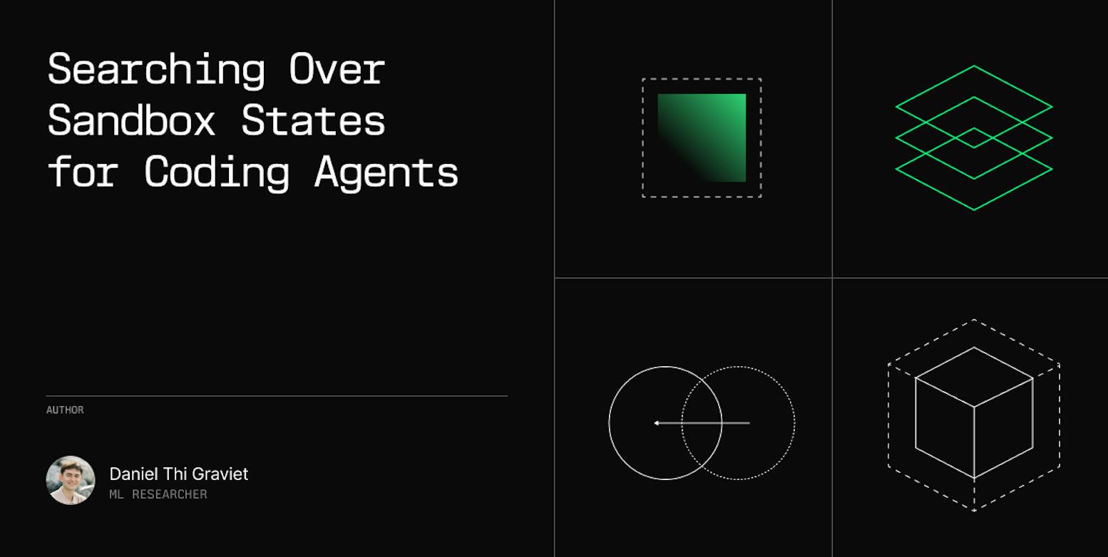 Searching Over Sandbox States for Coding Agents