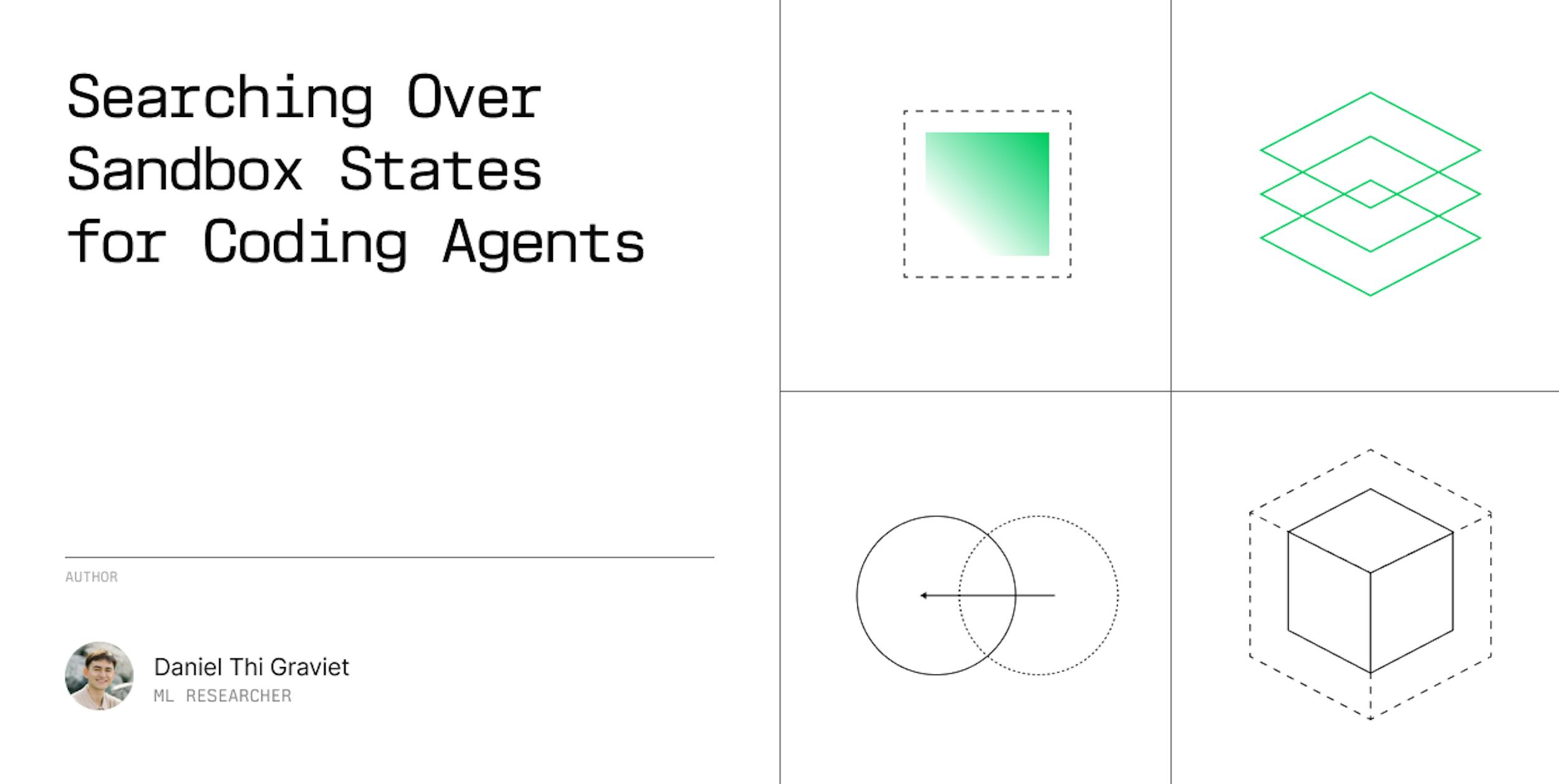 Searching Over Sandbox States for Coding Agents