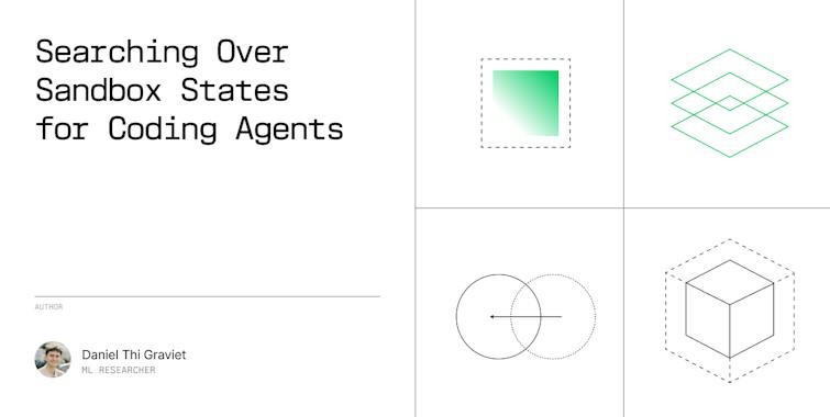 Searching Over Sandbox States for Coding Agents