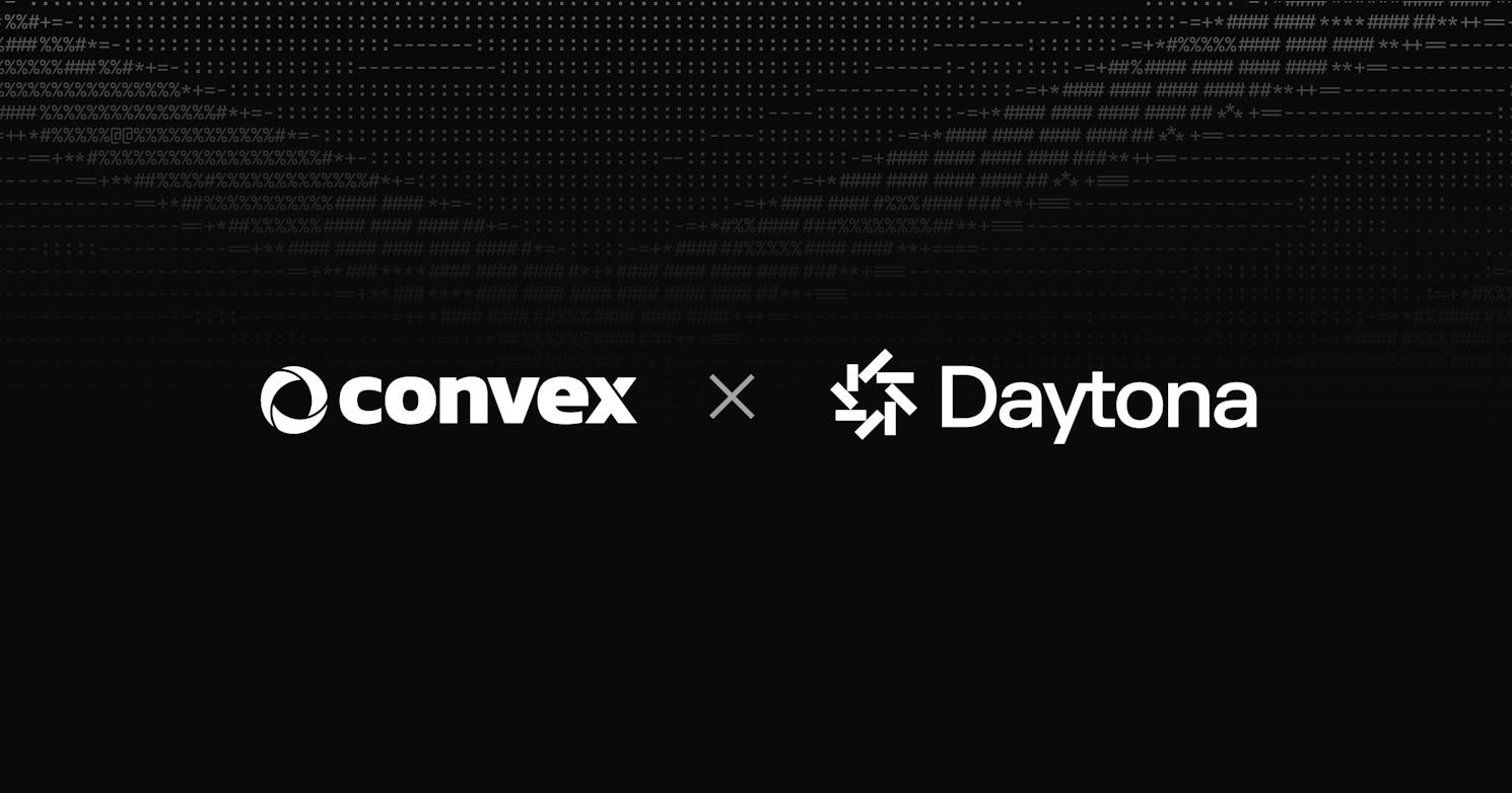 Daytona sandboxes are now a Convex component