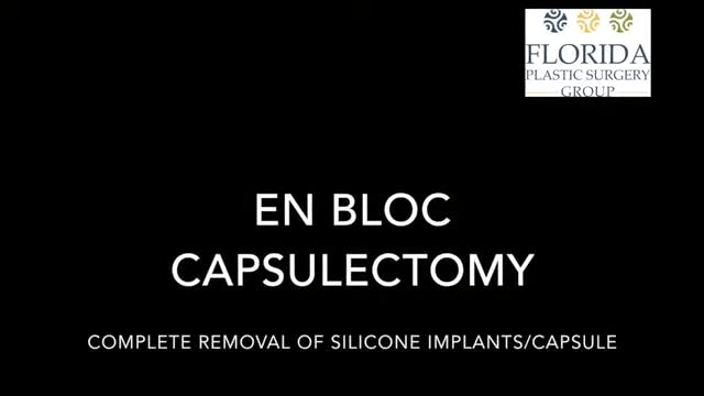 En Bloc Capsulectomy