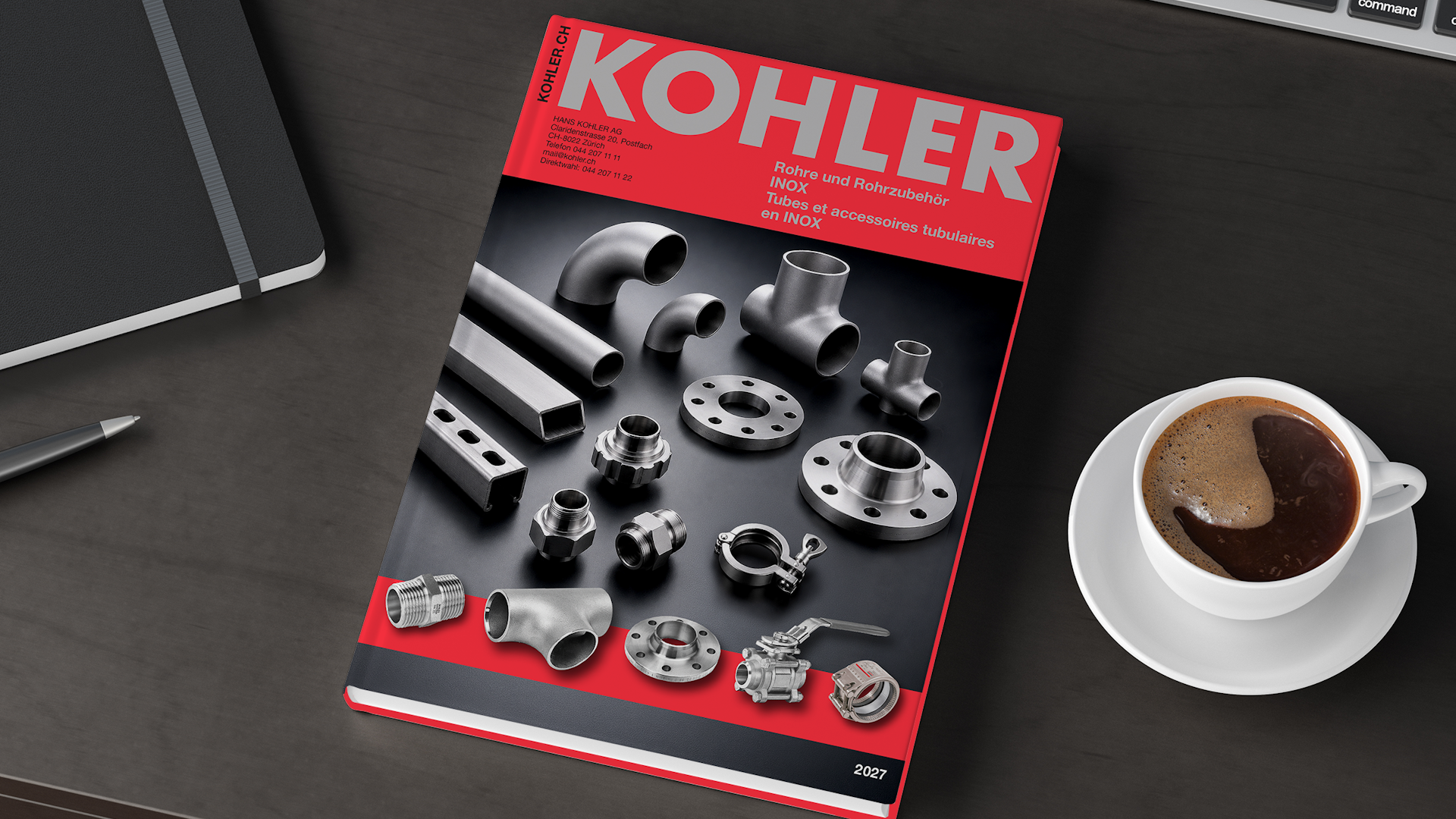 Nouveau catalogue "Tubes et accessoires tubulaires en INOX" Édition 2027