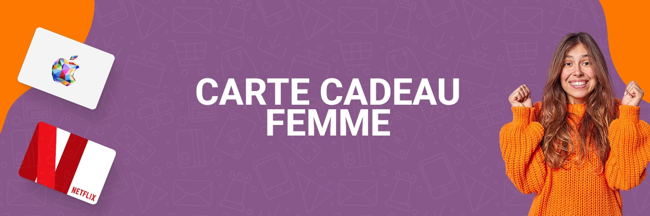 Cartes cadeaux pour elle Toutes les cartes cadeaux idéales à offrir à une femme