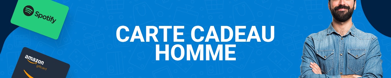 Cartes cadeaux pour homme Tout pour faire plaisir aux hommes de votre vie