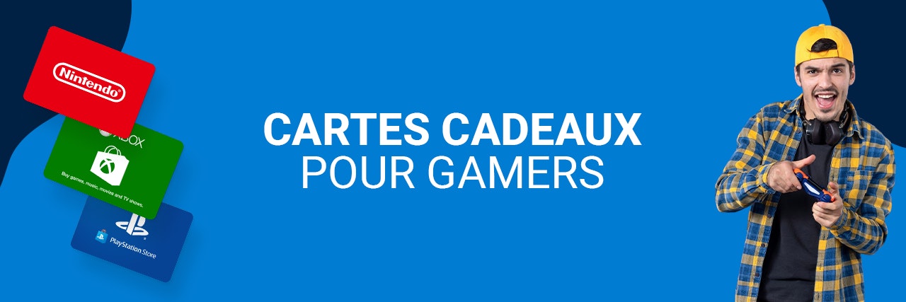 les cartes cadeaux idéales pour gamers sont sur dundle