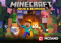 Minecraft Java & Bedrock  Edition  logo